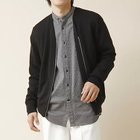 【ノーリーズ グッドマン/NOLLEY'S goodman / MEN】のZIP Vネックカーディガン 24AW ブラック|ID: prp329100004273953 ipo3291000000029688219