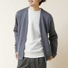 【ノーリーズ グッドマン/NOLLEY'S goodman / MEN】のZIP Vネックカーディガン 24AW グレイッシュブルー|ID: prp329100004273953 ipo3291000000029688222