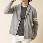 【ノーリーズ グッドマン/NOLLEY'S goodman / MEN】の《デオドラント加工》ミラノリブ ショールカラーカーディガン 24AW ミディアムグレー|ID: prp329100004273958 ipo3291000000029688249