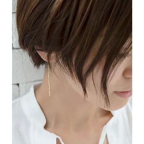 【コレカラ/collecala】のクラフトバーのアメリカンピアス インテリア・キッズ・メンズ・レディースファッション・服の通販 founy(ファニー) 　ファッション　Fashion　レディースファッション　Fashion for Women　アメリカン　American Style　チェーン　Chain, Chain Strap　バランス　Balance, Style Balance　ゴールド|ID: prp329100004277987 ipo3291000000035165145