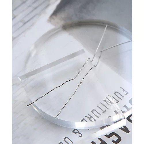 【コレカラ/collecala】のクラフトバーのアメリカンピアス インテリア・キッズ・メンズ・レディースファッション・服の通販 founy(ファニー) 　ファッション　Fashion　レディースファッション　Fashion for Women　アメリカン　American Style　チェーン　Chain, Chain Strap　バランス　Balance, Style Balance　シルバー|ID: prp329100004277987 ipo3291000000035165146