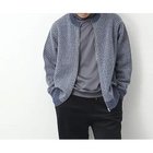 【ノーリーズ グッドマン/NOLLEY'S goodman / MEN】の【WORK ABOUT】ジャカード クルーネック ジップカーディガン 24AW ブルー|ID: prp329100004278026 ipo3291000000029710970