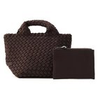 【ナゲディ/NAGHEDI】のSt Barths Petit Tote 人気、トレンドファッション・服の通販 founy(ファニー) ファッション Fashion レディースファッション Fashion for Women バッグ Bags ショルダー Shoulder, Shoulder Strap ハンド Hand, Handmade ポーチ Pouch, Small Case エレガント 上品 Elegant thumbnail CHOCOLATE|ID: prp329100004283139 ipo3291000000033589884