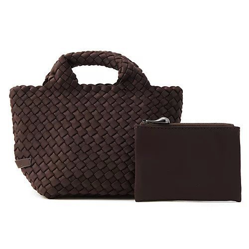 【ナゲディ/NAGHEDI】のSt Barths Petit Tote インテリア・キッズ・メンズ・レディースファッション・服の通販 founy(ファニー) 　ファッション　Fashion　レディースファッション　Fashion for Women　バッグ　Bags　ショルダー　Shoulder, Shoulder Strap　ハンド　Hand, Handmade　ポーチ　Pouch, Small Case　エレガント 上品　Elegant　CHOCOLATE|ID: prp329100004283139 ipo3291000000033589884