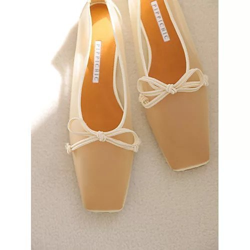 【ピッピシック/Pippichic】の【HPS別注】AMBER BALLET チュールバレエシューズ 人気、トレンドファッション・服の通販 founy(ファニー) 　ファッション　Fashion　レディースファッション　Fashion for Women　春　Spring　クラシカル　Classical, Vintage-Inspired　シューズ　Shoes, Footwear　チュール　Tulip, Tulip Motif　デニム　Denim, Jeans Material　トレンド　Trend, Trending Now　ヌーディ　Nude, Nude Tone　バレエ　Ballet, Ballet Style　フェミニン　Feminine, Girly　ベーシック　Basic, Essential　別注　Limited Edition, Custom Order　リボン　Ribbon, Bow　S/S・春夏　SS, Spring/Summer, Warm Season　夏　Summer　other-3|ID: prp329100004283144 ipo3291000000033330762