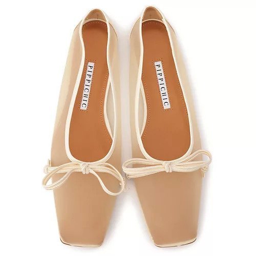 【ピッピシック/Pippichic】の【HPS別注】AMBER BALLET チュールバレエシューズ 人気、トレンドファッション・服の通販 founy(ファニー) 　ファッション　Fashion　レディースファッション　Fashion for Women　春　Spring　クラシカル　Classical, Vintage-Inspired　シューズ　Shoes, Footwear　チュール　Tulip, Tulip Motif　デニム　Denim, Jeans Material　トレンド　Trend, Trending Now　ヌーディ　Nude, Nude Tone　バレエ　Ballet, Ballet Style　フェミニン　Feminine, Girly　ベーシック　Basic, Essential　別注　Limited Edition, Custom Order　リボン　Ribbon, Bow　S/S・春夏　SS, Spring/Summer, Warm Season　夏　Summer　other-3|ID: prp329100004283144 ipo3291000000034627392