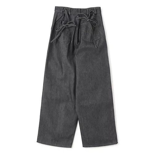 【セシリー バンセン/CECILIE BAHNSEN】のANITA TROUSERS 人気、トレンドファッション・服の通販 founy(ファニー) 　ファッション　Fashion　レディースファッション　WOMEN　2025年　2025　2025春夏・S/S　Ss,Spring/Summer,2025　インディゴ　Indigo　デニム　Denim　フェミニン　Feminine　ポケット　Pocket　リボン　Ribbon　ループ　Loop　ワイド　Wide　洗える　Washable　other-2|ID: prp329100004283151 ipo3291000000031255730