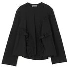 【セシリー バンセン/CECILIE BAHNSEN】のALVA T-SHIRT 人気、トレンドファッション・服の通販 founy(ファニー) ファッション Fashion レディースファッション Ladies' Fashion Online トップス・カットソー Tops/Tshirt シャツ/ブラウス Shirts/Blouses ロング / Tシャツ T-Shirts 2025年 2025 2025春夏・S/S Ss,Spring/Summer,2025 ギャザー Gather ジャージー Jersey ストレッチ Stretch フリル Frills 洗える Washable thumbnail BLACK|ID: prp329100004286231 ipo3291000000032524421