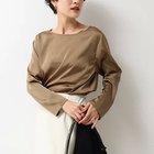 【ノーリーズ/NOLLEY'S】のリラックスサテン長袖Tブラウス 人気、トレンドファッション・服の通販 founy(ファニー) ファッション Fashion レディースファッション WOMEN トップス・カットソー Tops/Tshirt シャツ/ブラウス Shirts/Blouses 2024年 2024 2024-2025秋冬・A/W Aw/Autumn/Winter/Fw/Fall/2024-2025 おすすめ Recommend インナー Inner サテン Satin ジャケット Jacket ストレッチ Stretch スリット Slit プレート Plate リラックス Relax 長袖 Long Sleeve thumbnail カーキ|ID: prp329100004286234 ipo3291000000029753561