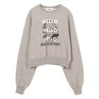 【オブラダ/Oblada】のHELLO SWEAT GRAY|ID:prp329100004286239