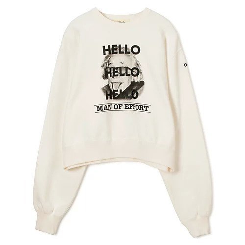 【オブラダ/Oblada】のHELLO SWEAT インテリア・キッズ・メンズ・レディースファッション・服の通販 founy(ファニー) 　ファッション　Fashion　レディースファッション　WOMEN　トップス・カットソー　Tops/Tshirt　パーカ　Sweats　スウェット　Sweat　スウェット　Sweat　フェイス　Face　プリント　Print　洗える　Washable　WHITE|ID: prp329100004286239 ipo3291000000029753571