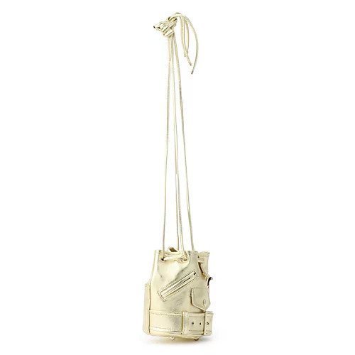 【ビューティフル ピープル/beautiful people】のriders mini drawstring bag 人気、トレンドファッション・服の通販 founy(ファニー) 　ファッション　Fashion　レディースファッション　WOMEN　アウター　Coat Outerwear　ライダース　Riders Jacket　バッグ　Bag　2025年　2025　2025春夏・S/S　Ss,Spring/Summer,2025　オイル　Oil　ドローコード　Draw Cord　モダン　Modern　ライダース　Riders　ラップ　Wrap　定番　Standard　other-2|ID: prp329100004290387 ipo3291000000031300101