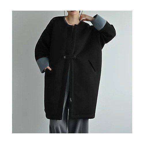 【スタイルデリ/STYLE DELI】の【BLK001】バイカラーコクーンコート 人気、トレンドファッション・服の通販 founy(ファニー) ファッション Fashion レディースファッション Fashion for Women アウター Coat / Outerwear Collection コート・ロングコート・ピーコート Long Coats, Peacoats & More インナー Innerwear エレガント 上品 Elegant シンプル Simple, Minimal 定番 Standard, Basic Item フィット Fit, Slim Fit おすすめ Recommended / Our Picks 夏 Summer 旅行 Travel other-3|ID: prp329100004290418 ipo3291000000034921478