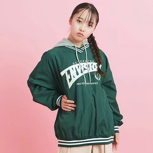 【ピンク ラテ/PINK-latte / KIDS】のフード付きコットンパーカー 人気、トレンドファッション・服の通販 founy(ファニー) 　ファッション　Fashion　キッズファッション　KIDS　インナー　Inner　ガーリー　Girly　スニーカー　Sneakers　パイピング　Piping　パーカー　Hoodie　ボーダー　Border　 other-1|ID: prp329100004290435 ipo3291000000029772903