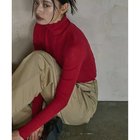【マージュール/marjour】のSHEER TURTLE KNIT(24AW) RED|ID: prp329100004293944 ipo3291000000035904164