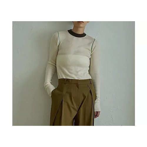 【マージュール/marjour】のMULTI COLOR RIB KNIT インテリア・キッズ・メンズ・レディースファッション・服の通販 founy(ファニー) https://founy.com/ ファッション Fashion レディースファッション Fashion for Women トップス・カットソー Cut & Sew Tops ニット Knit Tops & Sweaters おすすめ Recommended / Our Picks インナー Innerwear カーディガン Cardigan, Knitwear ジャケット Jacket, Outerwear ストレッチ Stretch, Stretchy Fabric フィット Fit, Slim Fit リブニット Rib Knit, Ribbed Knit 旅行 Travel |ID: prp329100004293945 ipo3291000000030803628
