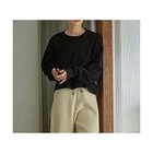 【マージュール/marjour】のBACK OPEN SWEAT BLACK|ID: prp329100004293947 ipo3291000000036313621
