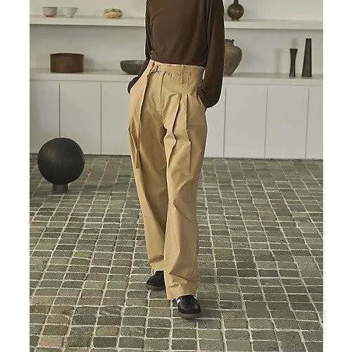【マージュール/marjour】のBELT TUCK PANTS インテリア・キッズ・メンズ・レディースファッション・服の通販 founy(ファニー) https://founy.com/ ファッション Fashion レディースファッション WOMEN パンツ Pants インナー Inner シューズ Shoes ストレッチ Stretch ワイド Wide |ID: prp329100004293958 ipo3291000000029789695