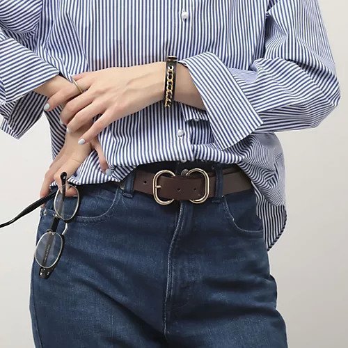 【ノーリーズ/NOLLEY'S】の【LEFIJE/レフィエ】別注ダブルバックルベルト 人気、トレンドファッション・服の通販 founy(ファニー) 　ファッション　Fashion　レディースファッション　Fashion for Women　バッグ　Bags　ベルト&ウエストマーク　Belts & Waist Accessories　イタリア　Italy　クラシック　Classic, Timeless Style　ショート　Short, Short Length　ジャケット　Jacket, Outerwear　スタイリッシュ　Stylish, Fashionable　ダブル　Double, Double-Breasted　トレンド　Trend, Trending Now　定番　Standard, Basic Item　人気　Popular, Best Seller　別注　Limited Edition, Custom Order　モダン　Modern, Contemporary　other-3|ID: prp329100004293965 ipo3291000000033763354