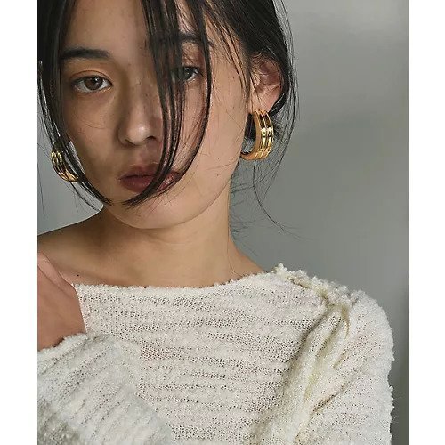 【マージュール/marjour】のBIG SEMICIRCLE PIERCE 人気、トレンドファッション・服の通販 founy(ファニー) 　ファッション　Fashion　レディースファッション　Fashion for Women　フォルム　Silhouette, Form　other-2|ID: prp329100004293987 ipo3291000000031299987