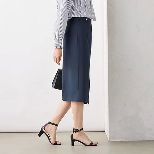 【ノーリーズソフィー/NOLLEY'S sophi】のウォッシャブルラップ風タイトスカート インテリア・キッズ・メンズ・レディースファッション・服の通販 founy(ファニー) https://founy.com/ ファッション Fashion レディースファッション WOMEN スカート Skirt 2025年 2025 2025春夏・S/S Ss,Spring/Summer,2025 おすすめ Recommend ストレッチ Stretch バランス Balance メタル Metal ラップ Wrap エレガント 上品 Elegant ビジネス 仕事 通勤 Business |ID: prp329100004300531 ipo3291000000031712803