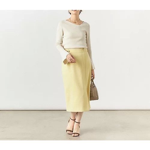 【ノーリーズソフィー/NOLLEY'S sophi】のウォッシャブルラップ風タイトスカート 人気、トレンドファッション・服の通販 founy(ファニー) 　ファッション　Fashion　レディースファッション　WOMEN　スカート　Skirt　2025年　2025　2025春夏・S/S　Ss,Spring/Summer,2025　おすすめ　Recommend　ストレッチ　Stretch　バランス　Balance　メタル　Metal　ラップ　Wrap　エレガント 上品　Elegant　ビジネス 仕事 通勤　Business　other-3|ID: prp329100004300531 ipo3291000000031712808