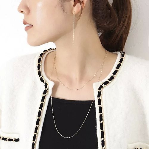 【ノーリーズ/NOLLEY'S】の【grace grace/グラスグラス】10Kペタルチェーンミディアムネックレス(60cm) 人気、トレンドファッション・服の通販 founy(ファニー) 　ファッション　Fashion　レディースファッション　WOMEN　ジュエリー　Jewelry　ネックレス　Necklaces　2024年　2024　2024-2025秋冬・A/W　Aw/Autumn/Winter/Fw/Fall/2024-2025　おすすめ　Recommend　アクセサリー　Accessories　グラス　Glass　シンプル　Simple　ジュエリー　Jewelry　ネックレス　Necklace　巾着　Purse　other-3|ID: prp329100004300618 ipo3291000000031914693