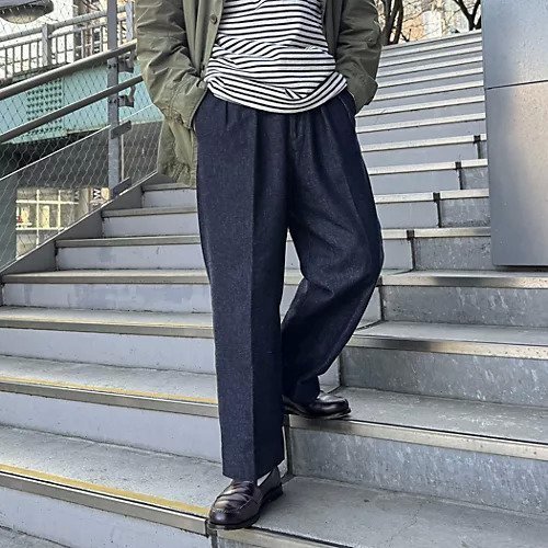 【ノーリーズ グッドマン/NOLLEY'S goodman / MEN】のNSOK デニム2タックワイドパンツ 25SS インテリア・キッズ・メンズ・レディースファッション・服の通販 founy(ファニー) https://founy.com/ ファッション Fashion メンズファッション Men's Style Online ボトムス Bottoms/Men 2025年 2025 2025春夏・S/S Ss,Spring/Summer,2025 おすすめ Recommend クラシック Classic デニム Denim フィット Fit プリーツ Pleats レギュラー Regular |ID: prp329100004300692 ipo3291000000032639776