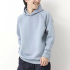 【ノーリーズ グッドマン/NOLLEY'S goodman / MEN】の抗菌防臭・保温DRYクジラ刺繍ダンボールニットプルパーカー ライトブルー|ID: prp329100004300704 ipo3291000000029816206