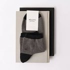 【ノーリーズ グッドマン/NOLLEY'S goodman / MEN】のクジラクォーターソックス ブラック・グレー系1|ID: prp329100004300726 ipo3291000000031719796