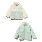 【シューラルー/SHOO LA RUE / KIDS】の【110-140cm/撥水/2WAY】キルト ボア リバーシブルブルゾン 人気、トレンドファッション・服の通販 founy(ファニー) ファッション Fashion キッズファッション KIDS ガーリー Girly キルト Quilt 今季 This Season 切替 Switching シンプル Simple スタンド Stand スマート Smart 定番 Standard ポケット Pocket マフラー Scarf リバーシブル Reversible thumbnail ライトグリーン|ID: prp329100004302818 ipo3291000000029831279