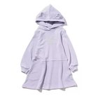 【シューラルー/SHOO LA RUE / KIDS】の【110-140cm】裏毛耳つきフードワンピース ライトパープル|ID: prp329100004302837 ipo3291000000029946896