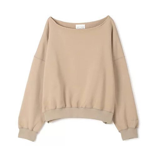 【アッパー ハイツ/upper hights】のCROPPED SWEAT インテリア・キッズ・メンズ・レディースファッション・服の通販 founy(ファニー) 　ファッション　Fashion　レディースファッション　WOMEN　トップス・カットソー　Tops/Tshirt　パーカ　Sweats　スウェット　Sweat　オフショル　Off Shoulder　キャミ　Cami　タンク　Tank　洗える　Washable　【HPS別注】ALMOND GREY|ID: prp329100004305606 ipo3291000000031715179