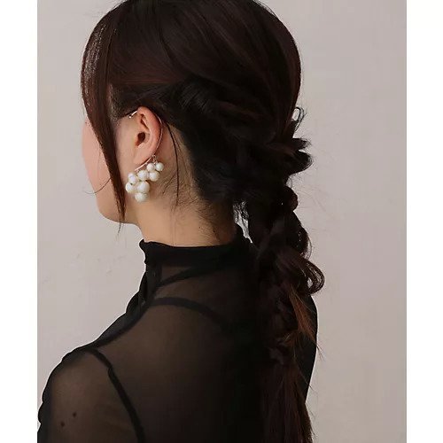 【コレカラ/collecala】のボリュームパールイヤーフック 人気、トレンドファッション・服の通販 founy(ファニー) 　ファッション　Fashion　レディースファッション　Ladies' Fashion Online　イヤーカフ　Ear Cuff　シンプル　Simple　パール　Pearl　二次会　Wedding Party　結婚式　Wedding Ceremony　other-2|ID: prp329100004306855 ipo3291000000031299469
