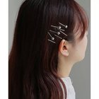 【コレカラ/collecala】のスターミニヘアピンセット 人気、トレンドファッション・服の通販 founy(ファニー) ファッション Fashion レディースファッション WOMEN おすすめ Recommend モチーフ Motif thumbnail シルバー|ID: prp329100004306858 ipo3291000000029863731