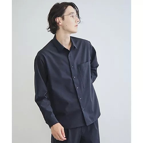 【ザ ショップ ティーケー/THE SHOP TK / MEN】の【360 ストレッチ/セットアップ可】リッチポリシャツ インテリア・キッズ・メンズ・レディースファッション・服の通販 founy(ファニー) https://founy.com/ ファッション Fashion メンズファッション MEN セットアップ Setup/Men カーディガン Cardigan シンプル Simple ストレッチ Stretch スマート Smart セットアップ Set Up ポケット Pocket 軽量 Lightweight |ID: prp329100004306900 ipo3291000000029863874