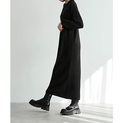 【スタイルデリ/STYLE DELI】のヤク風クルーネックワンピースB 人気、トレンドファッション・服の通販 founy(ファニー) 　ファッション　Fashion　レディースファッション　Fashion for Women　ワンピース　Dresses　年末　Year-end　other-2|ID: prp329100004308361 ipo3291000000034408422