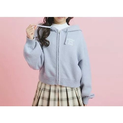 【ピンク ラテ/PINK-latte / KIDS】のクロップドリボン刺繍パーカー インテリア・キッズ・メンズ・レディースファッション・服の通販 founy(ファニー) https://founy.com/ ファッション Fashion キッズファッション KIDS カーゴパンツ Cargo Pants ガーリー Girly クロップド Cropped コンパクト Compact パーカー Hoodie ボトム Bottom モチーフ Motif リボン Ribbon ルーズ Loose ロング Long |ID: prp329100004308514 ipo3291000000029875304