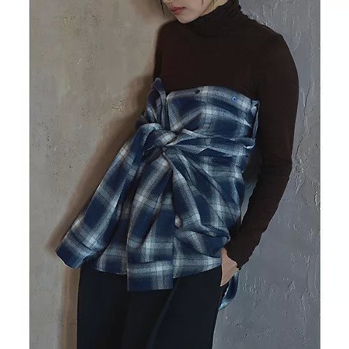 【マージュール/marjour】のOMBRE CHECK SHIRTS インテリア・キッズ・メンズ・レディースファッション・服の通販 founy(ファニー) https://founy.com/ ファッション Fashion レディースファッション WOMEN トップス・カットソー Tops/Tshirt シャツ/ブラウス Shirts/Blouses おすすめ Recommend グラデーション Gradation ジャケット Jacket ストレッチ Stretch パターン Pattern ビスチェ Bustier ボトム Bottom 羽織 Haori |ID: prp329100004309892 ipo3291000000029886128