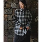 【マージュール/marjour】のOMBRE CHECK SHIRTS BLACK|ID:prp329100004309892