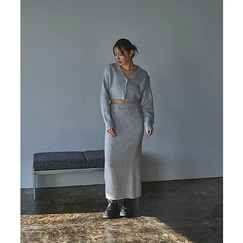 【マージュール/marjour】のLAME KNIT CARDIGAN 人気、トレンドファッション・服の通販 founy(ファニー) 　ファッション　Fashion　レディースファッション　Fashion for Women　トップス・カットソー　Cut & Sew Tops　ニット　Knit Tops & Sweaters　カーディガン・羽織り　Layered Style Cardigans　インナー　Innerwear　カーディガン　Cardigan, Knitwear　ストレッチ　Stretch, Stretchy Fabric　セットアップ　Set-Up, Coordinated Outfit　デニム　Denim, Jeans Material　バランス　Balance, Style Balance　楽ちん　Easy Fit, Comfortable　おすすめ　Recommended / Our Picks　other-3|ID: prp329100004309893 ipo3291000000035315665