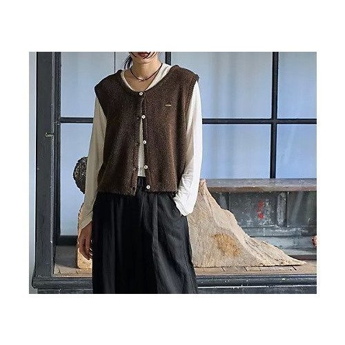 【マージュール/marjour】のALPACA BLEND KNIT VEST インテリア・キッズ・メンズ・レディースファッション・服の通販 founy(ファニー) https://founy.com/ ファッション Fashion レディースファッション WOMEN アウター Coat Outerwear トップス・カットソー Tops/Tshirt ニット Knit Tops ベスト/ジレ Gilets/Vests インナー Inner ストレッチ Stretch トレンド Trend ベスト Vest 夏 Summer |ID: prp329100004309900 ipo3291000000030964586