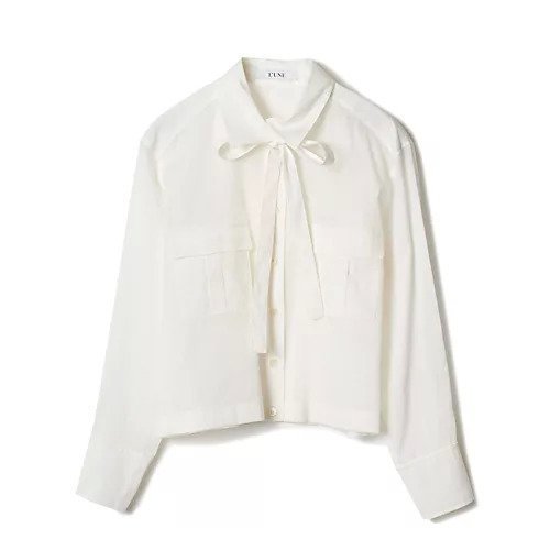 【ルネ/LUNE】の3WAYオーガンジーシャツ 人気、トレンドファッション・服の通販 founy(ファニー) 　ファッション　Fashion　レディースファッション　WOMEN　トップス・カットソー　Tops/Tshirt　シャツ/ブラウス　Shirts/Blouses　オーガンジー　Organdy　カシュクール　Cachecoeur　カフス　Cuffs　チェック　Check　リボン　Ribbon　ロング　Long　エレガント 上品　Elegant　洗える　Washable　 other-1|ID: prp329100004311736 ipo3291000000032271773
