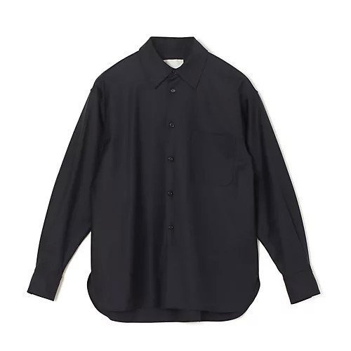 【村山佳世子/Kayoko Murayama】のスタンダードシャツ インテリア・キッズ・メンズ・レディースファッション・服の通販 founy(ファニー) 　ファッション　Fashion　レディースファッション　Fashion for Women　トップス・カットソー　Cut & Sew Tops　シャツ・ブラウス・オフィスカジュアル　Elegant Blouses & Button-Ups　ジャケット　Jacket, Outerwear　スタンダード　Standard, Basic　ストレッチ　Stretch, Stretchy Fabric　スーツ　Suit, Formalwear　別注　Limited Edition, Custom Order　ネイビー|ID: prp329100004311737 ipo3291000000032271763