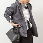 【リエミラー/Rie Miller】のウォッシャブルOversized ZIPフーディー 人気、トレンドファッション・服の通販 founy(ファニー) ファッション Fashion レディースファッション WOMEN 2025年 2025 おすすめ Recommend ウォッシャブル Washable コンパクト Compact ジャケット Jacket 夏 Summer thumbnail チャコールグレー|ID: prp329100004311754 ipo3291000000029896040