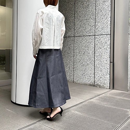 【ルネ/LUNE】のフレアデニムスカート 人気、トレンドファッション・服の通販 founy(ファニー) 　ファッション　Fashion　レディースファッション　WOMEN　スカート　Skirt　デニムスカート　Denim Skirts　エレガント 上品　Elegant　デニム　Denim　バイアス　Bias　フレア　Flare　洗える　Washable　other-3|ID: prp329100004311761 ipo3291000000032272060