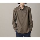 【ザ ショップ ティーケー/THE SHOP TK / MEN】の【シワになりにくい/吸水速乾/洗える/イージーケア】テックリーノレギュラーカラーシャツ ブラウン|ID: prp329100004311936 ipo3291000000029898902