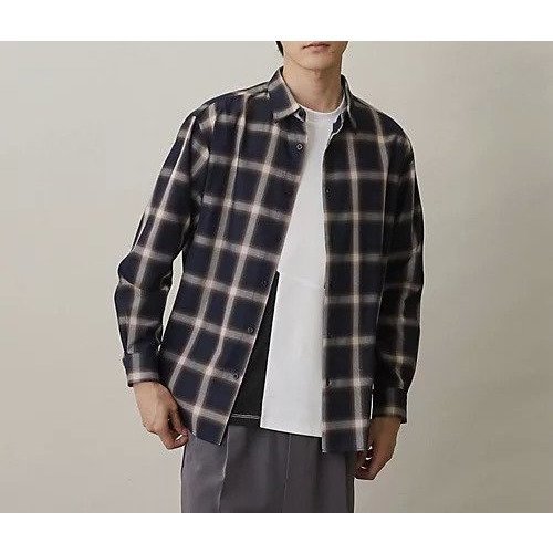 【ザ ショップ ティーケー/THE SHOP TK / MEN】のオンブレチェックシャツ 人気、トレンドファッション・服の通販 founy(ファニー) 　ファッションモデル・俳優・女優　Models　女性　Women　近藤千尋　Kondo Chihiro　ファッション　Fashion　メンズファッション　MEN　コレクション　Collection　ポケット　Pocket　リラックス　Relax　レギュラー　Regular　 other-1|ID: prp329100004311938 ipo3291000000029898918