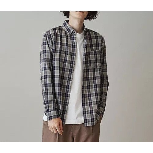 【ザ ショップ ティーケー/THE SHOP TK / MEN】の【シワになりにくい】【チェック/無地】マウントネルシャツ インテリア・キッズ・メンズ・レディースファッション・服の通販 founy(ファニー) https://founy.com/ ファッション Fashion メンズファッション MEN ジャケット Jacket チェック Check ポケット Pocket 定番 Standard 無地 Plain Color |ID: prp329100004311942 ipo3291000000029898944