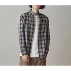 【ザ ショップ ティーケー/THE SHOP TK / MEN】の【シワになりにくい】【チェック/無地】マウントネルシャツ ネイビー|ID: prp329100004311942 ipo3291000000029898946